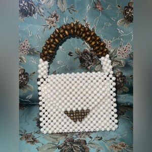 Handmade beaded purse